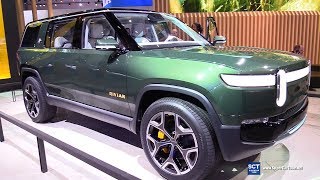 Rivian R1S Electric SUV - Exterior and  Interior Walkaround - Debut 2018 LA Auto Show