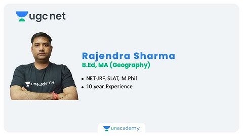 Know Your Educator - Rajendra Sir | Geography | Teaching Aptitude | Unacademy UGC NET