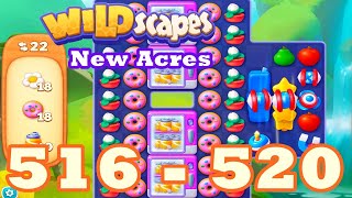 Wildscapes: New Acres Level 516 - 520 HD | 3 match | android | 517 | 518 | 519 | IOS【GameGo Game】 screenshot 5