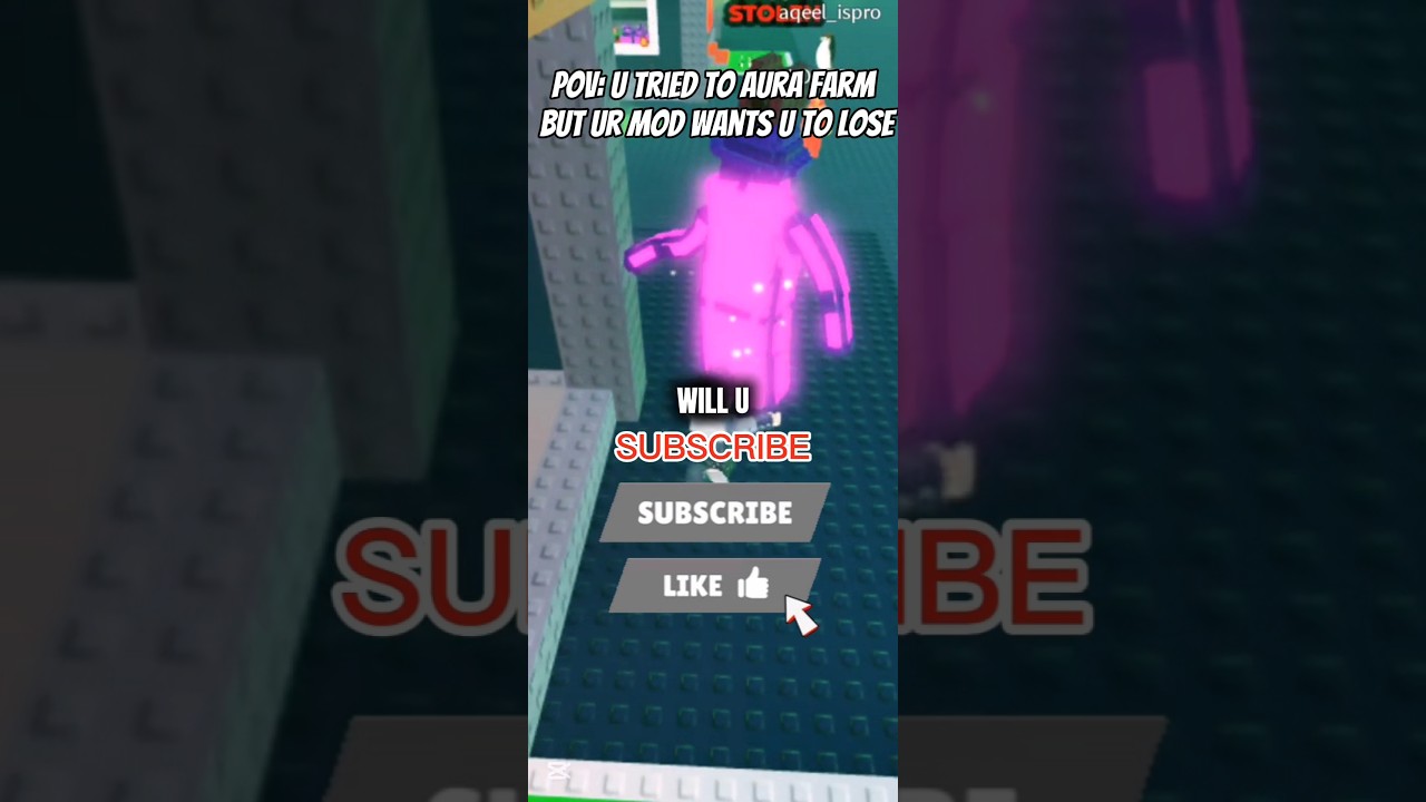 POV: UR AURA FARM BACKFIRED ON A PVP 