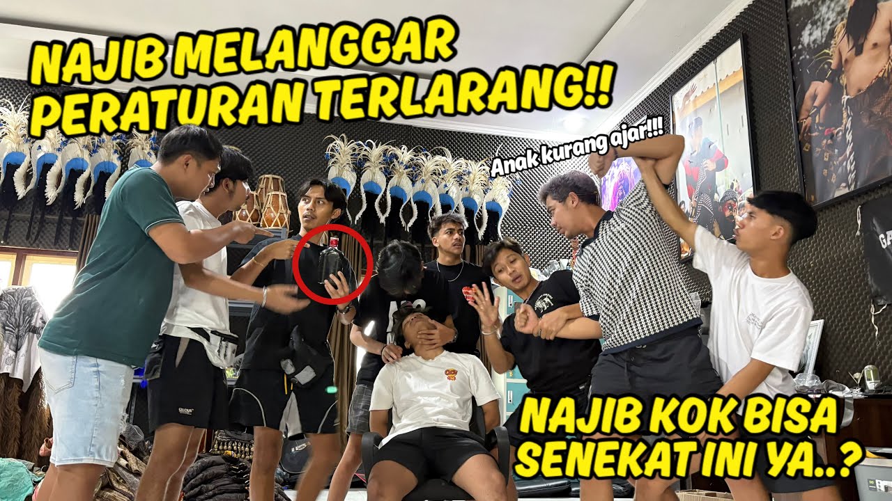 NGGAK NYANGKA BANGET SAMA NAJIB !! Udah berani minum-minum beginian.