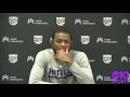 Kings PG De’Aaron Fox on Saturday’s home opening 106-03 victory over the Suns