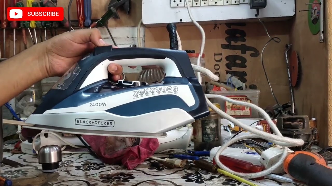 Steam iron water leakage problem permanent solution| Steam use demo 