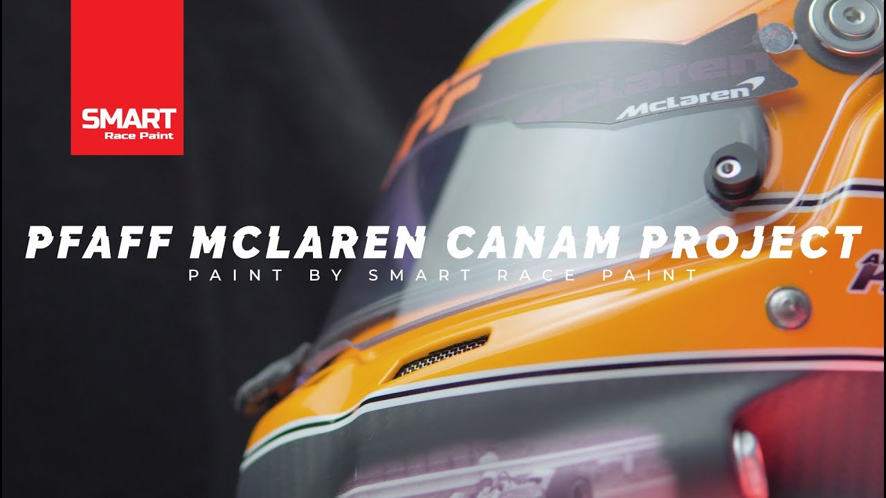 HELMET PAINTING VLOG - EPISODE 3 MCLAREN TRIBUTE HELMETS.