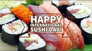 Happy International Sushi Day! 🍣 🍣 🍣 #sushiday #sushi #japan