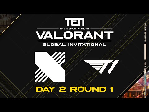 DAY2 ROUND 1 T1 VS DRX [TEN 2023 발로란트 글로벌 인비테이셔널_DAY2 플레이오프]