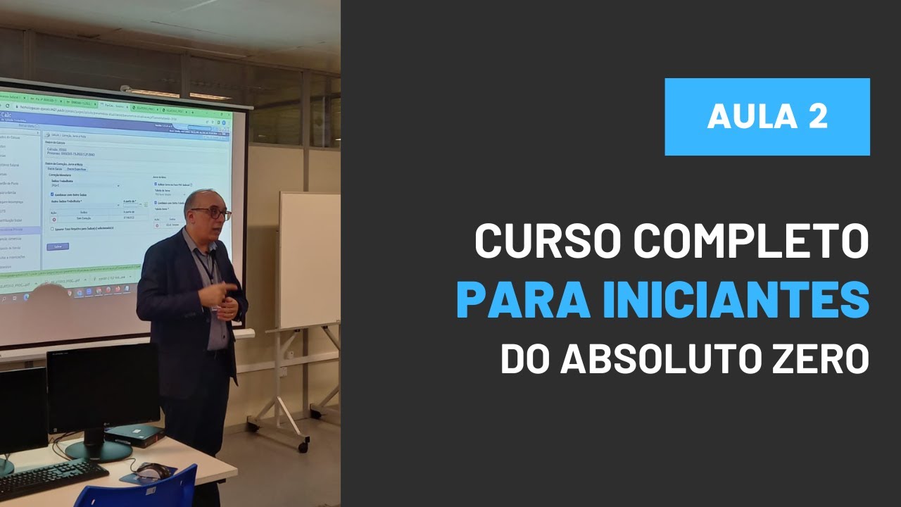 Curso Pjecalc para iniciantes Aula 2