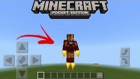 Mcpe 1.0.5 How To Become IronMan command block creation