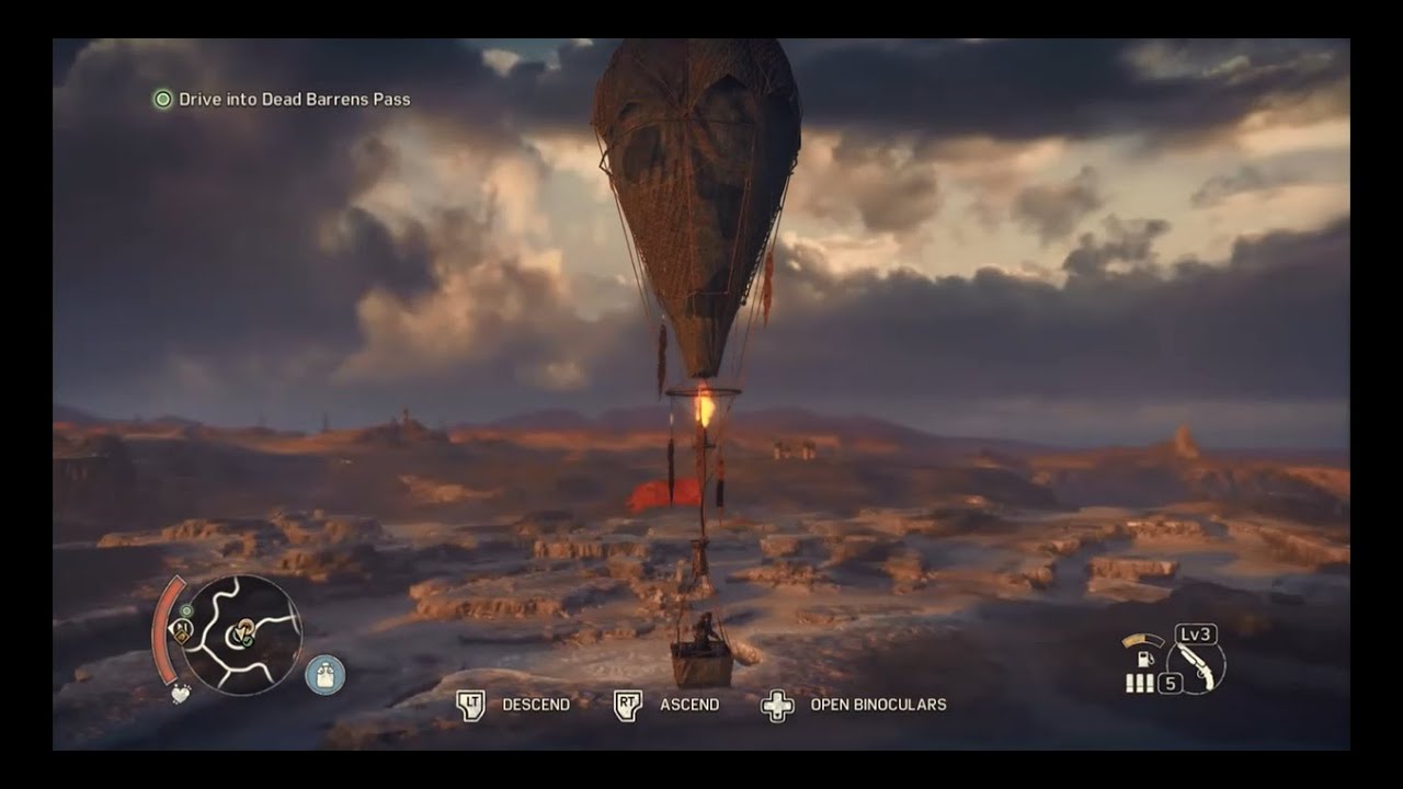 Mad Max How To Lower Hot Air Balloon YouTube