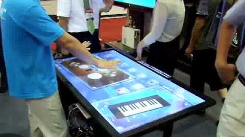Touch Panel Korea 2011 - RNDPLUS PulseIR Multitouch Screen Show [2] (2011.08.22)