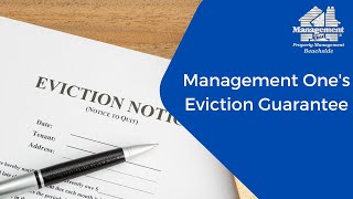 Management One's Eviction Guarantee #protips