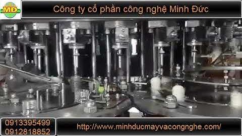 Máy chiết rót đồ uống, bia chai chính xác