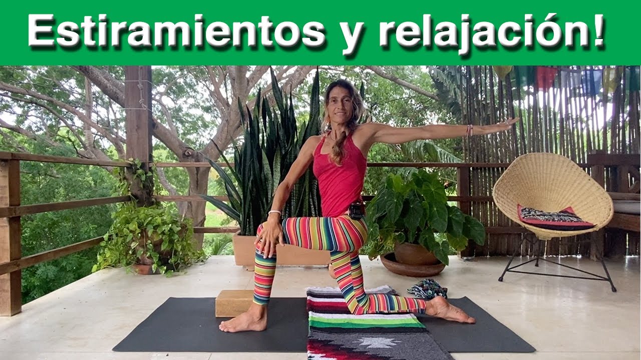 Clase completa de estiramientos y relajación - 55 min - Yoga con Mariné