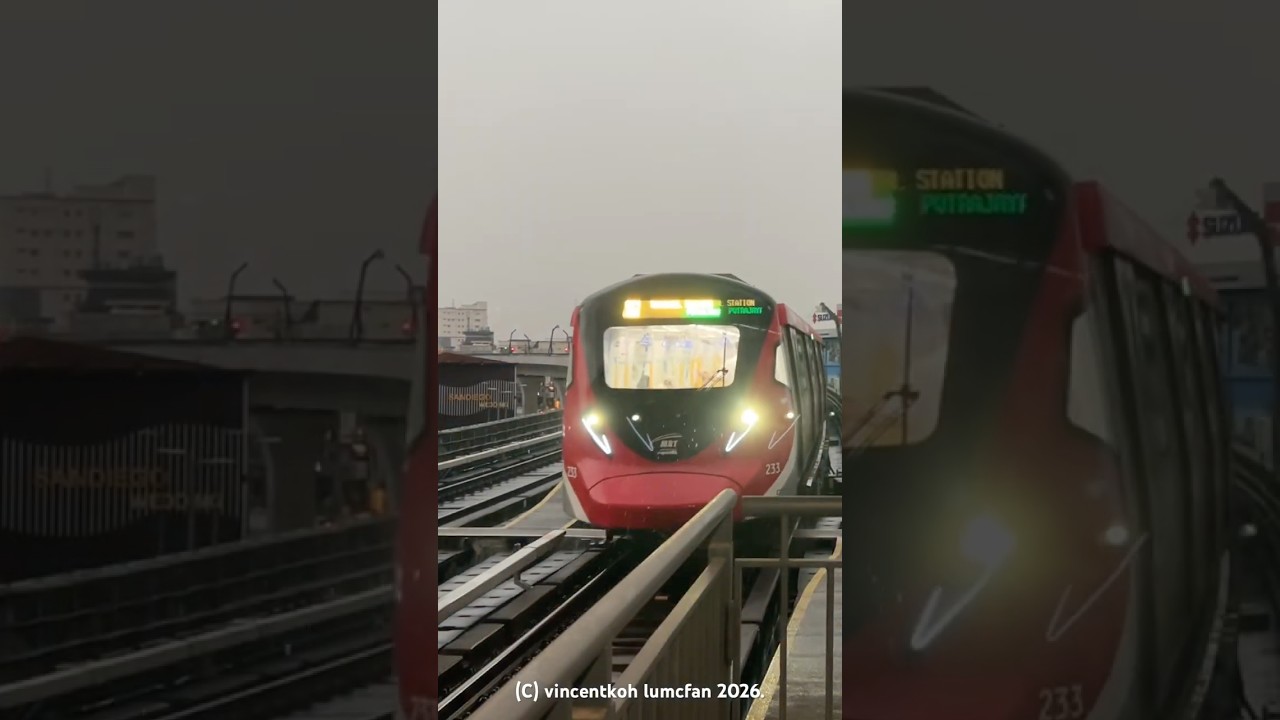 Прибытие утки в кантонмент Танхуа в Кентонмен #mrtputrajayaline #cny2026