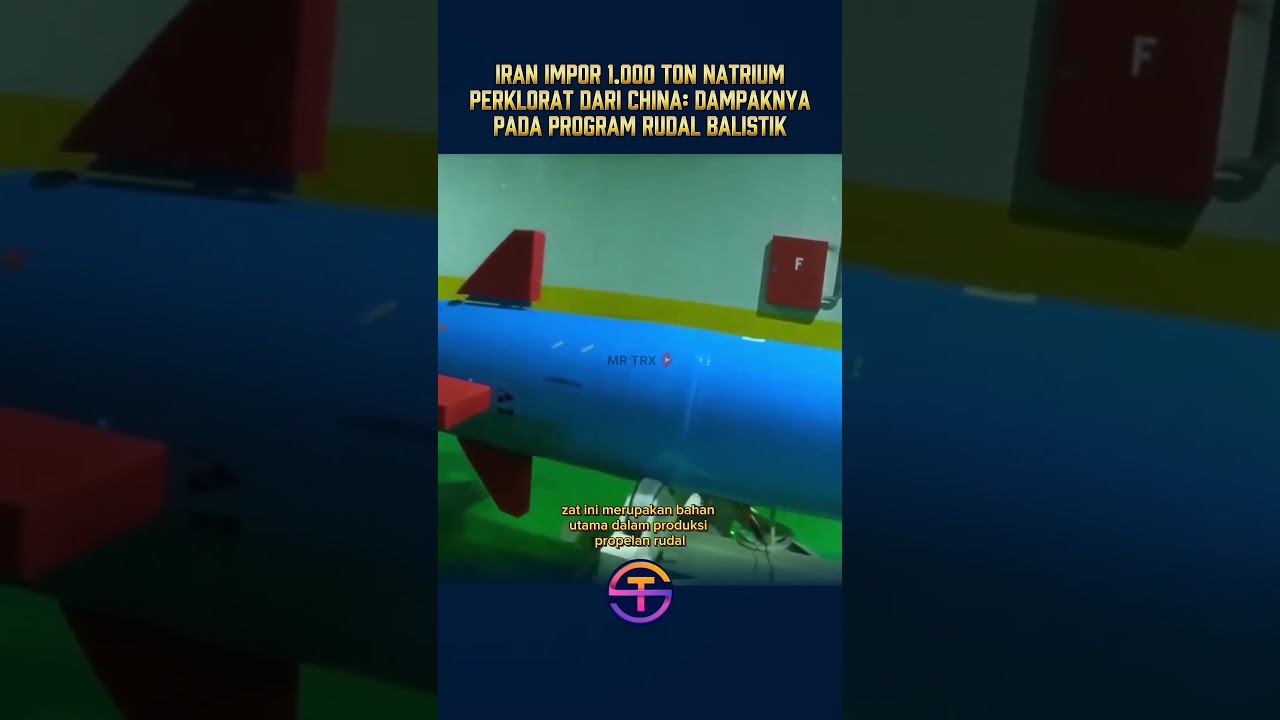 Dampak Impor 1.000 Ton Natrium Perklorat dari China terhadap Program Rudal Balistik Iran