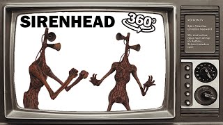 Sirenhead Movie Collection 360 VR Video 2 || Funny Horror Animation ||