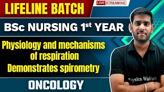 Physiology and Mechanisms of Respiration | Oncology | BSc Nursing 1st Year | Lifeline Batch