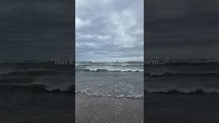 “Back home after the storm…” #stormdave #beach #tea