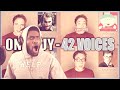 ROOMIE RESPOND!!! ONE GUY, 42 VOICES (Mandalorian, Harry Potter, SpongeBob, South Park) (Reaction!!)