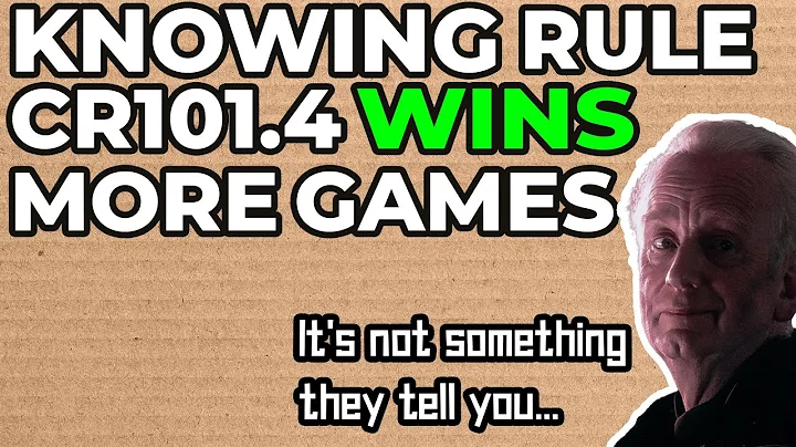 The rule they don't tell you when you start playing... - Beginners guide to APNAP - MTG Rules