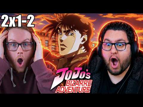 NEW Jojo in NEW York! | Jojo's Bizarre Adventure | 2x1-2