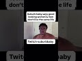 Suburb baby says good looking women &amp; men don’t live the same life