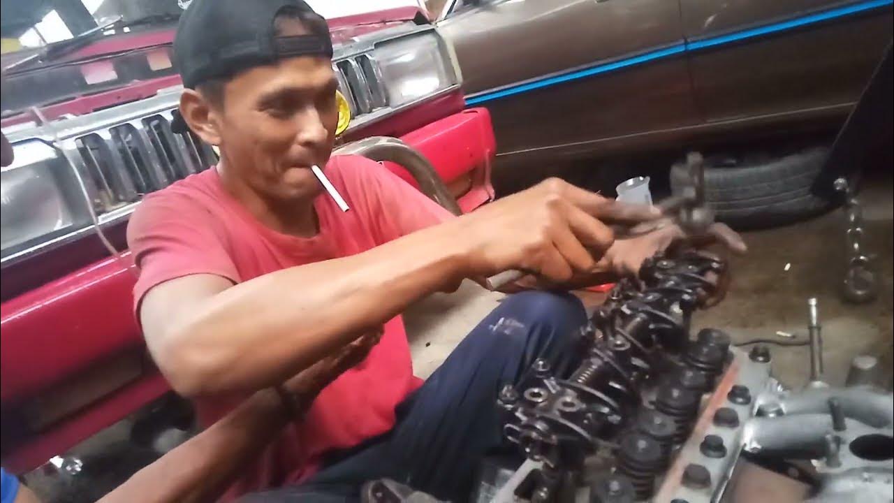 cara pasang rocker arm ex5