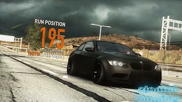 NFS The Run: BMW M3 GTS Time Trial Gameplay (Perfect Run)