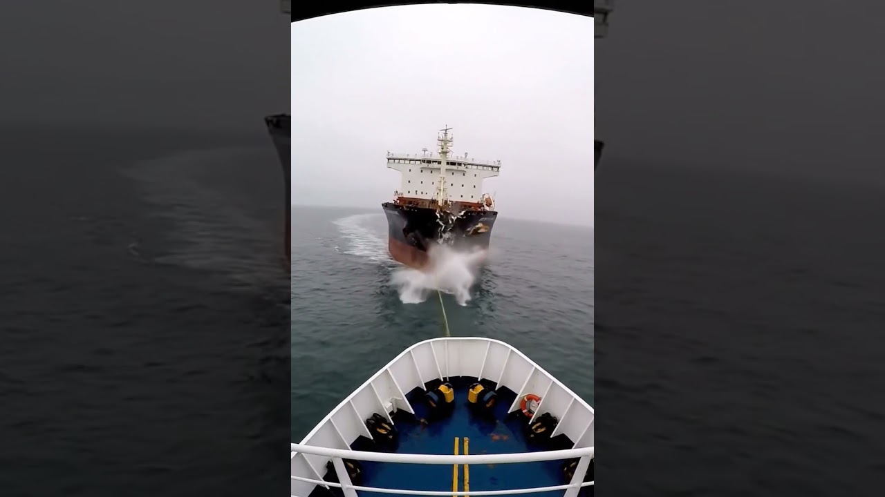 Ferry Collision Caught on Cam! 