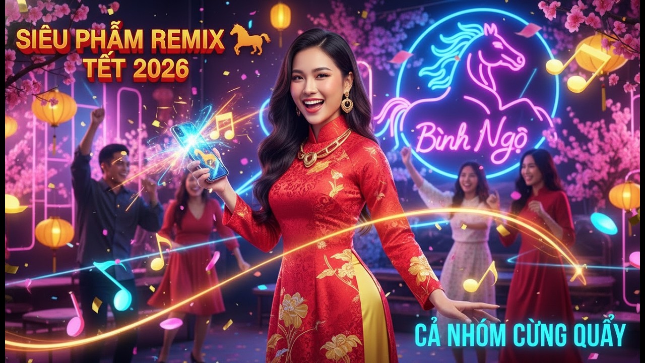 Siêu Phẩm Remix Tết 2026 🐎 Đừng Nghe Một Mình, Hãy Bật Cho Cả Nhóm Cùng Quẩy