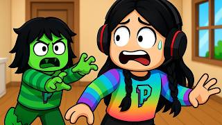 Mi Hermanita Se Convirtio En Zombie Y Quiere Comerme En Roblox Paolazgames