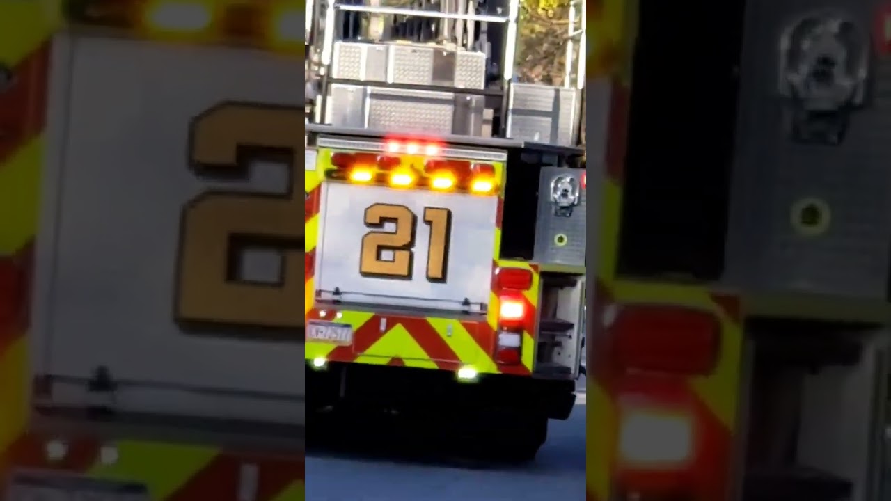 *Modified Response* Penn Wynne Fire Company Ladder 21 Responding non-code 4-8-25