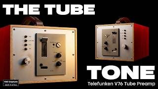 Telefunken V76 Tube Mic Preamp - NAM Plugin (A2) vs Hardware Comparison (Gain Matched)