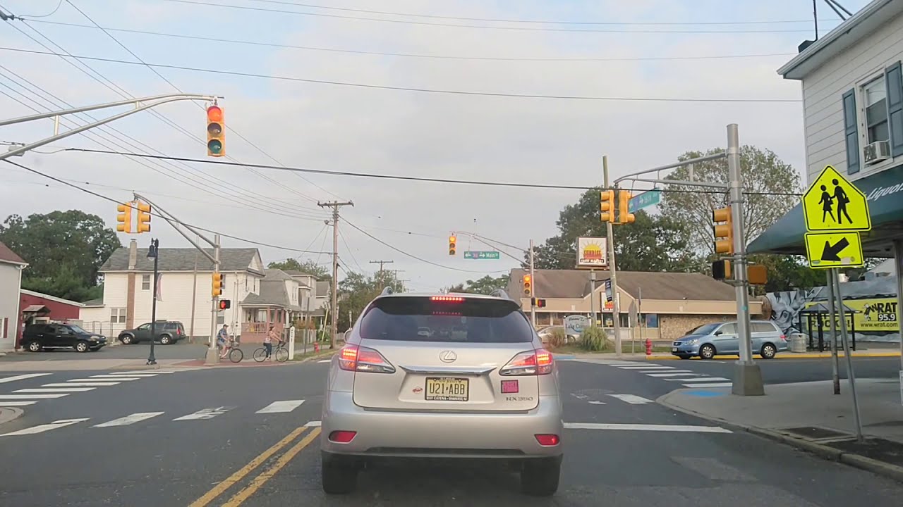 Driving by Belmar, New Jersey YouTube