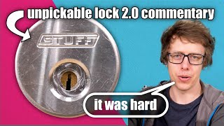 Unpickable lock V2 behind the scenes commentary