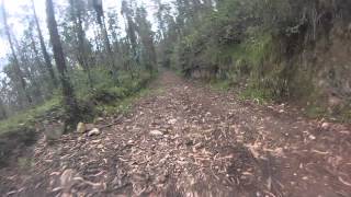 Mountain biking in Monjas Hill Quito - Ecuador