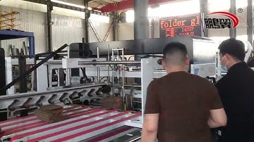 ZH QZD high speed autoamtic folder gluer machine New technology