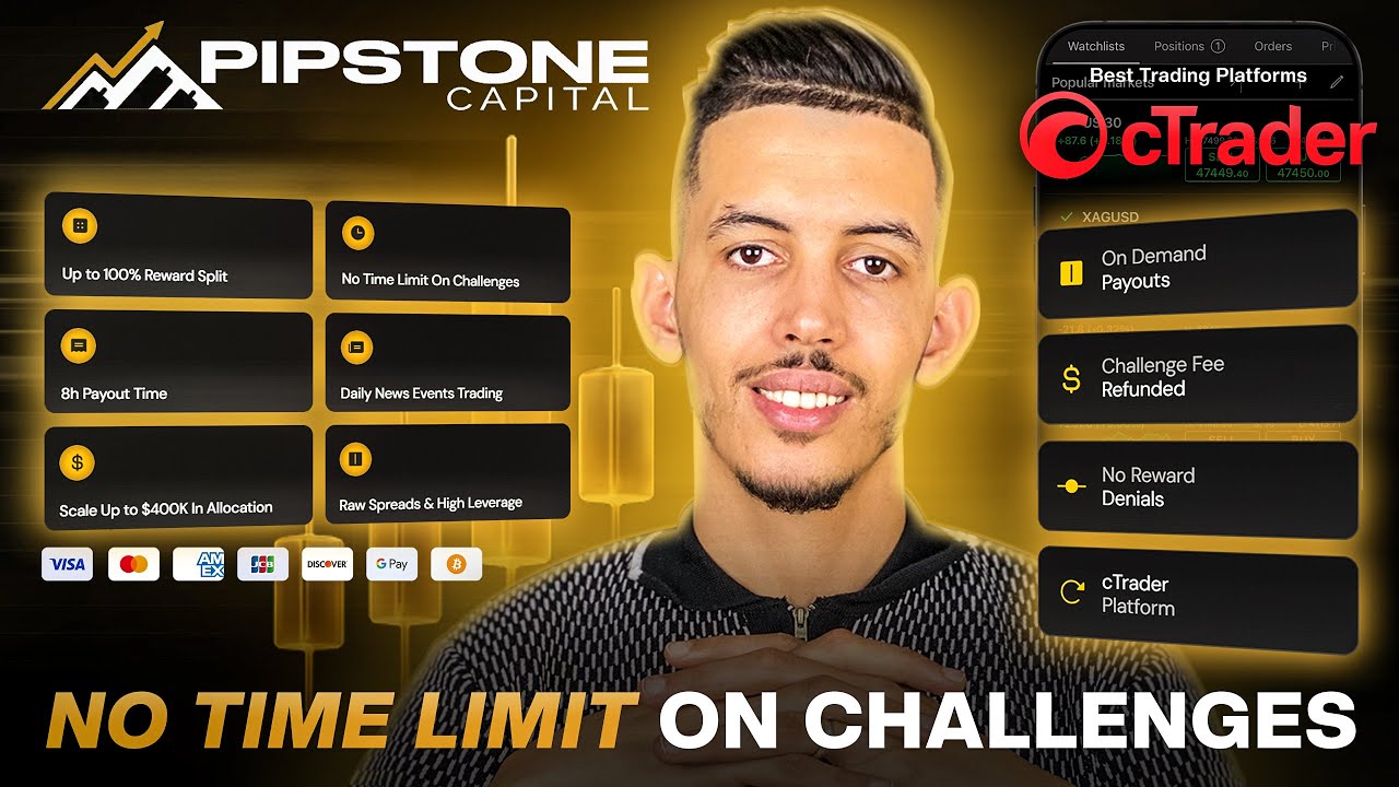 PIPSTONECAPITAL I RAW SPREADS & HIGH LEVERAGE I NO TIME LIMIT ON CHALLENGES