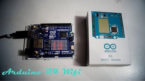 Arduino UNO r4 wifi español