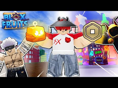 CUMPLIENDO SUEÑOS EN BLOXFRUITS, CONOZCO A FAN12✨🌟
