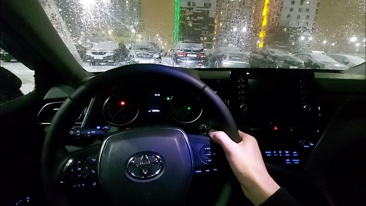 Тойота Камри 70. Как поставить дворники в сервисный режим - YouTube