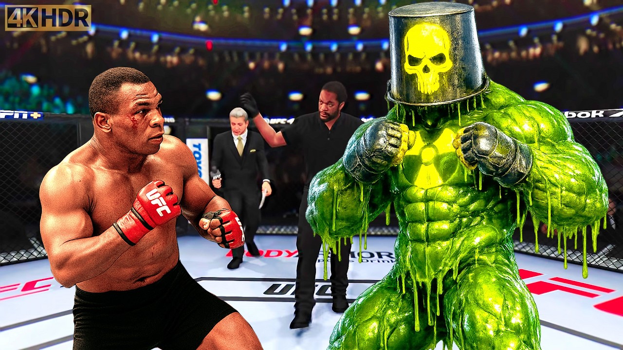 TRUE Mike Tyson vs. Nuclear Mutant | EA Sports UFC 5