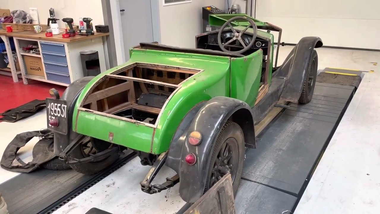 Scheunenfund Fiat 509 Spider