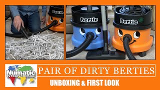 A Pair Of Numatic Bertie Vacuum Cleaners  Unboxing & First Look