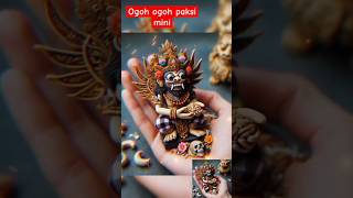 Ogoh ogoh paksi terkecil #baleganjur #ogohogoh #tradisibali #ai #trendingshorts #bali