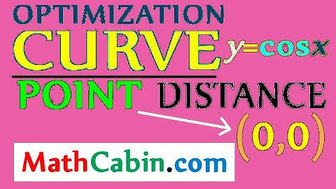 🕋 Optimization Curve Point Shortest Distance problem ! ! ! ! !