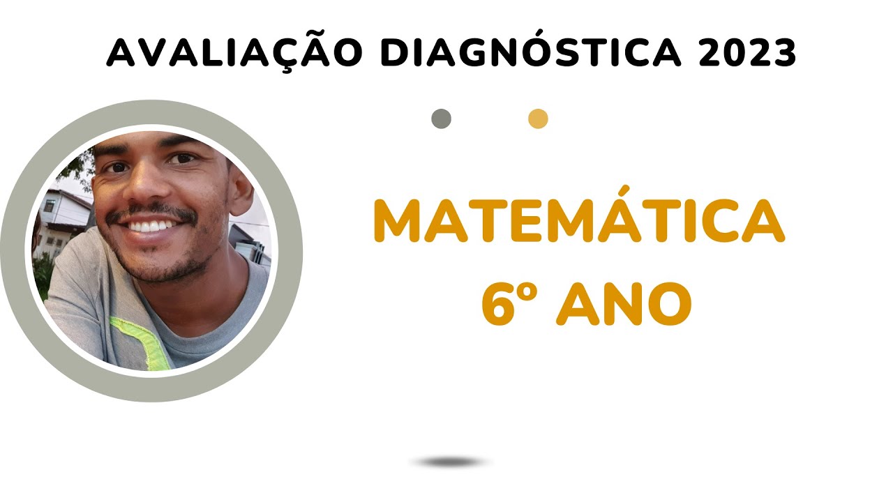 Avaliação Diagnóstica – Matemática Ed Infantil ao 2º ano – Professora Luana!