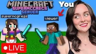 Playing Minecraft With Viewers | Join Us!