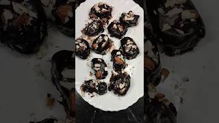 Date and Chocolate Truffles Recipe - Easy and Delicious Homemade Dessert for Eid and Holiday#shorts