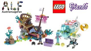 Lego Friends 41378 Dolphins Rescue Mission - Lego Build Review YouTube